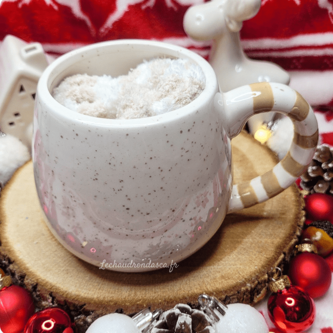 Tasse de bonhomme de neige + chaussette pilous