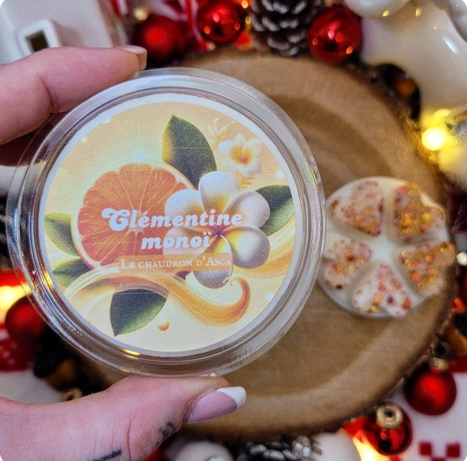 Tablette clémentine monoï