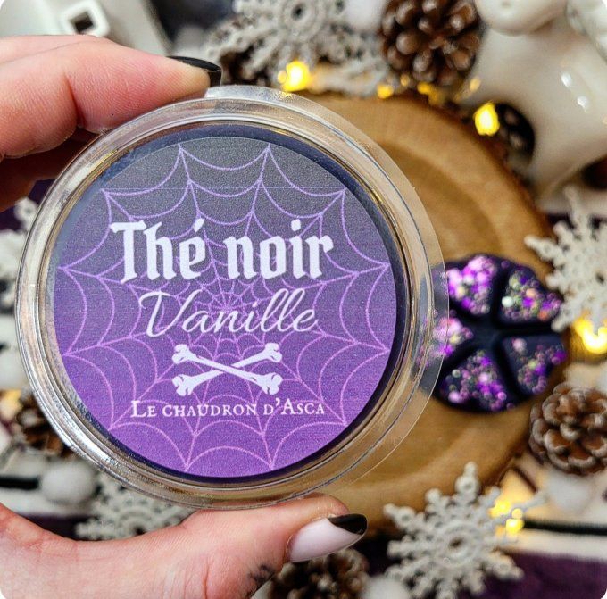 Tablette thé noir vanille